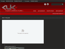 Tablet Screenshot of klik-tv.net